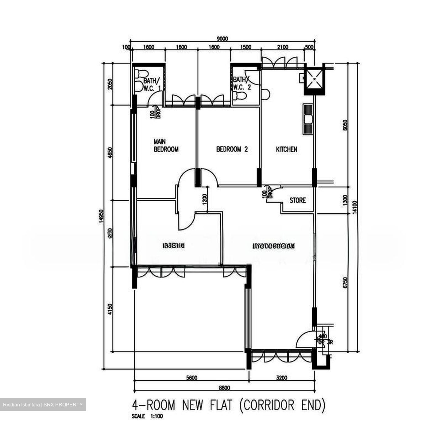 Blk 220 Tampines Street 24 (Tampines), HDB 4 Rooms #510999751